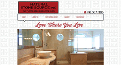 Desktop Screenshot of naturalstonesource.com